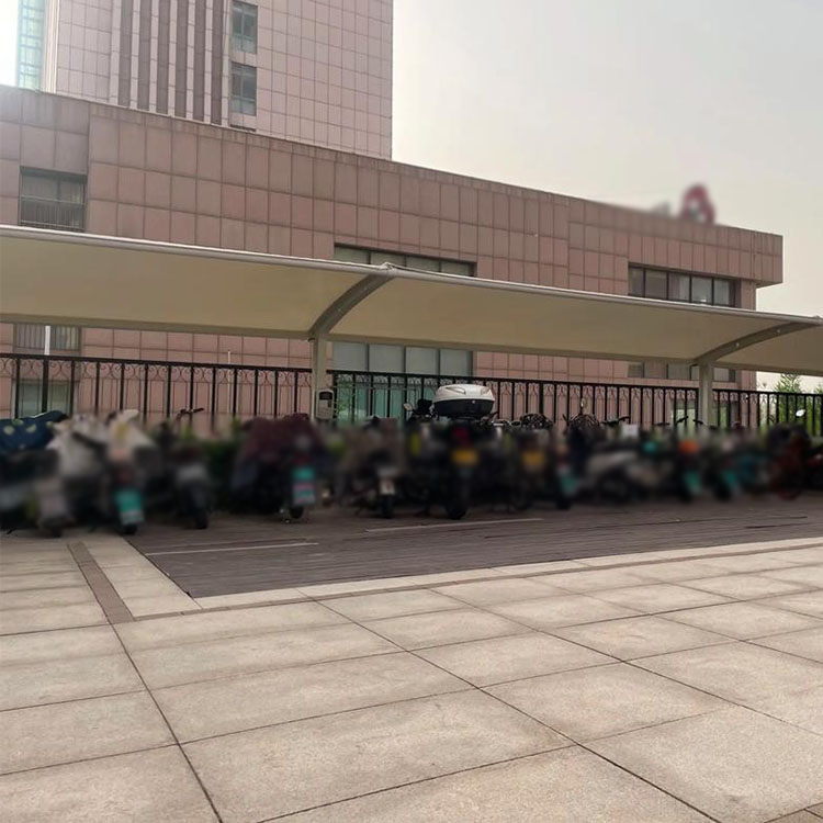 建瓯市膜结构电动车棚