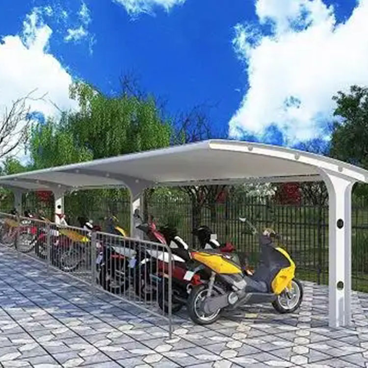 建瓯市膜结构电动车棚